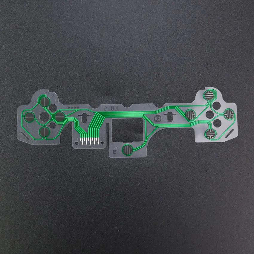 JCD For PS5 1.0 2.0 V1 V2 Gamepad Controller Button Ribbon Circuit Board Conductive Film Keypad Flex Cable