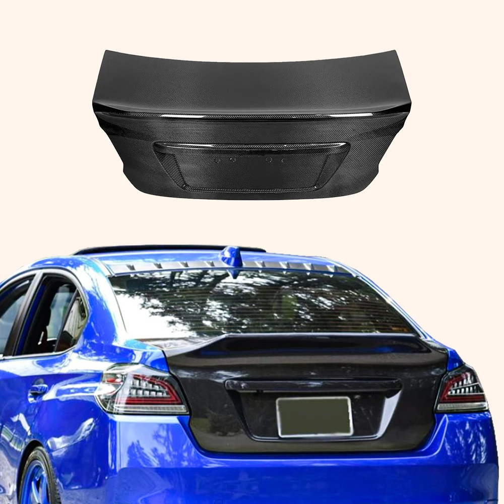

Совершенно новый для Subaru WRX STI VA Sedan 2015-21 HT Style Ducktail карбоновая задняя крышка багажника