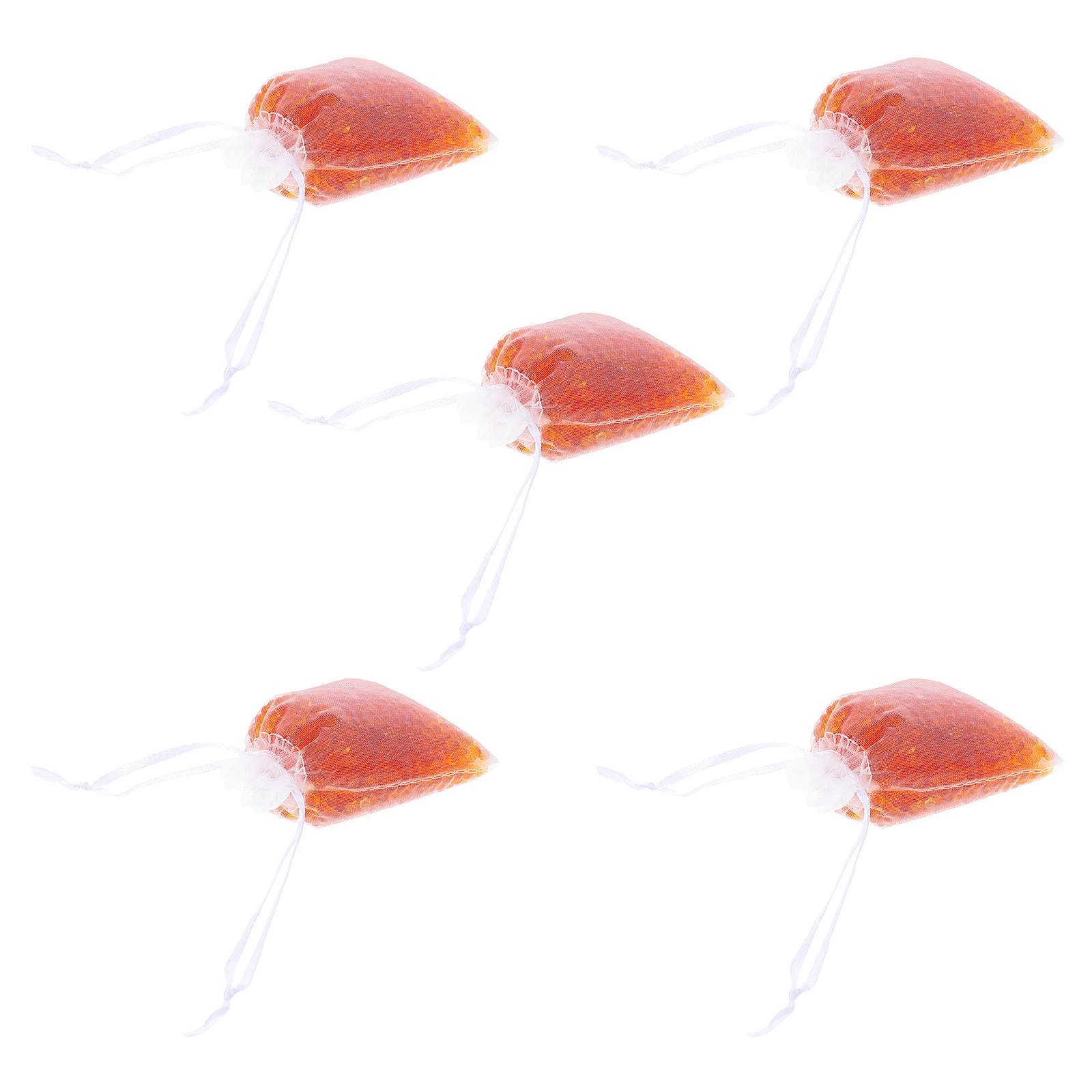 

5 Pcs Desiccant Musical Instrument Supplies Durable Driers for Guitar Orange Useful Drying Dehumidifiers