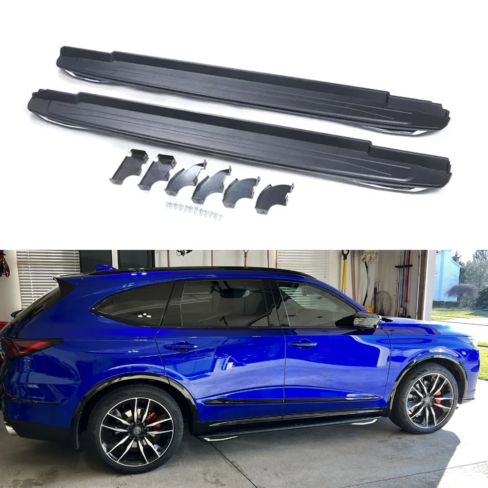 

2PCS Running Board fits for Acura MDX 2014-2020 Side Step Nerf Bar Stairs Side Steps Side Pedals Protector ,Easy Installation