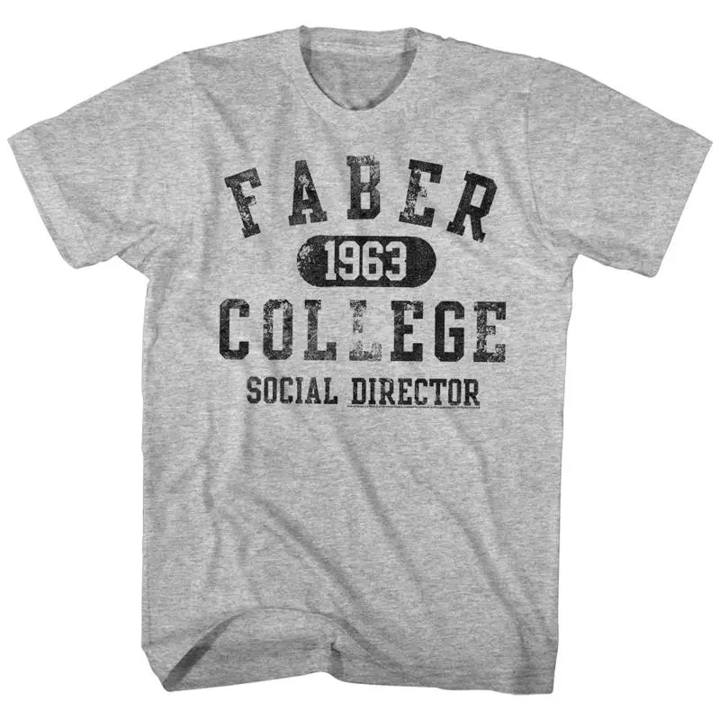 

Футболка Animal House Social Director Faber College Серый Хизер
