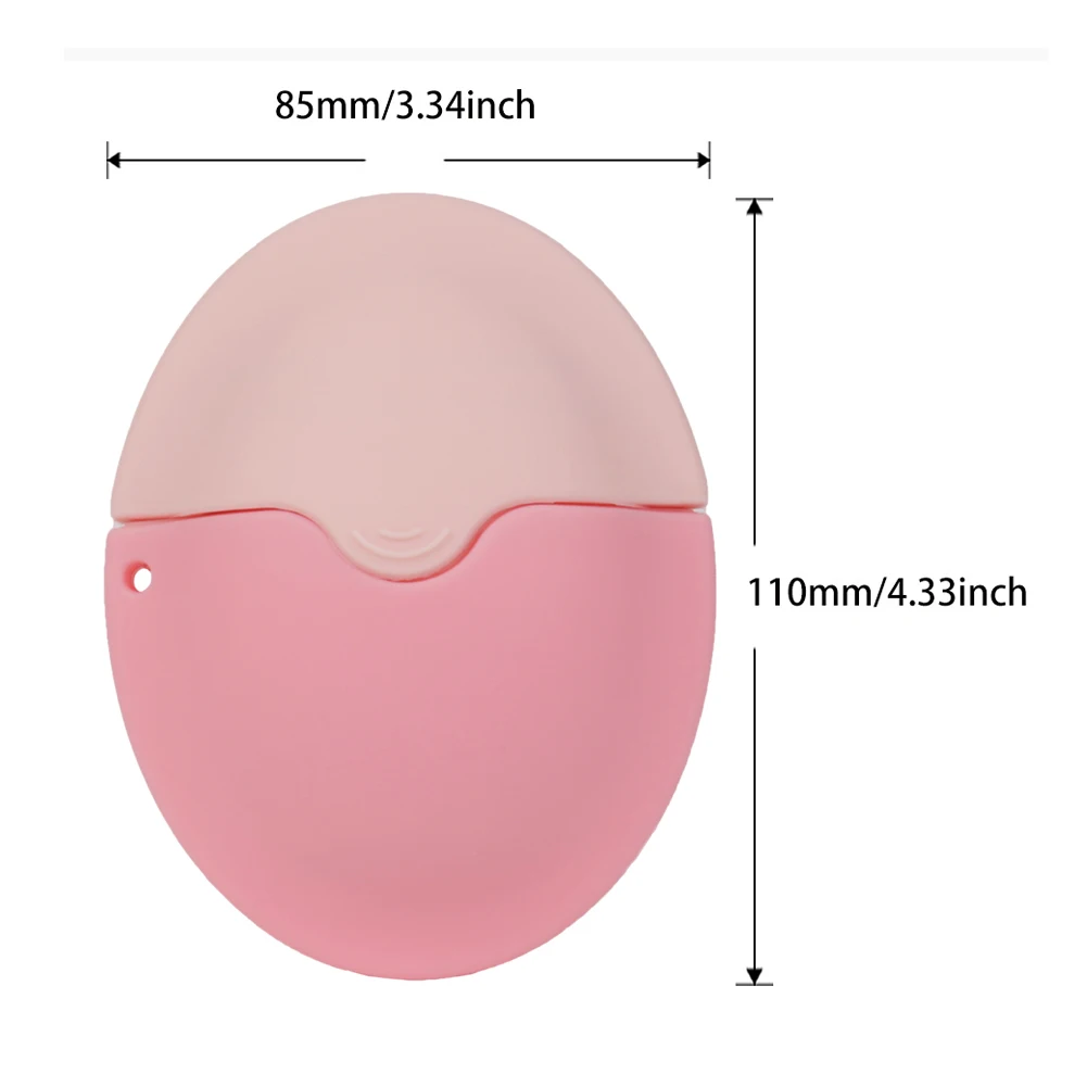 롤온 스펀지 어플리케이터 리필형 선 로션 어플리케이터 타원형 선크림 롤러 어플리케이터 휴대용 야외 여행용