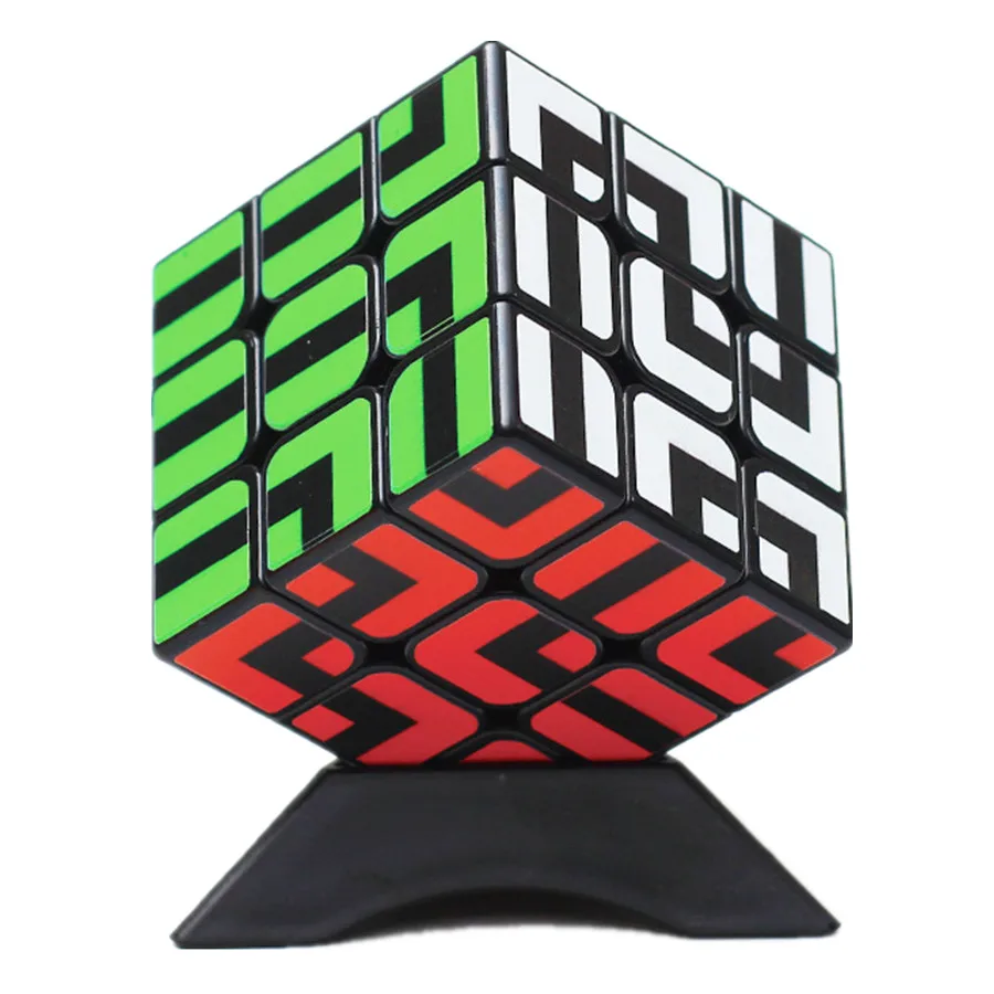 Zcube Fun 3x3 Idea Maze Magic Cube Classic Speed Magic Cube 3x3x3 Puzzle Cubo Magico Toys Birthday Christmas Gifts For Children