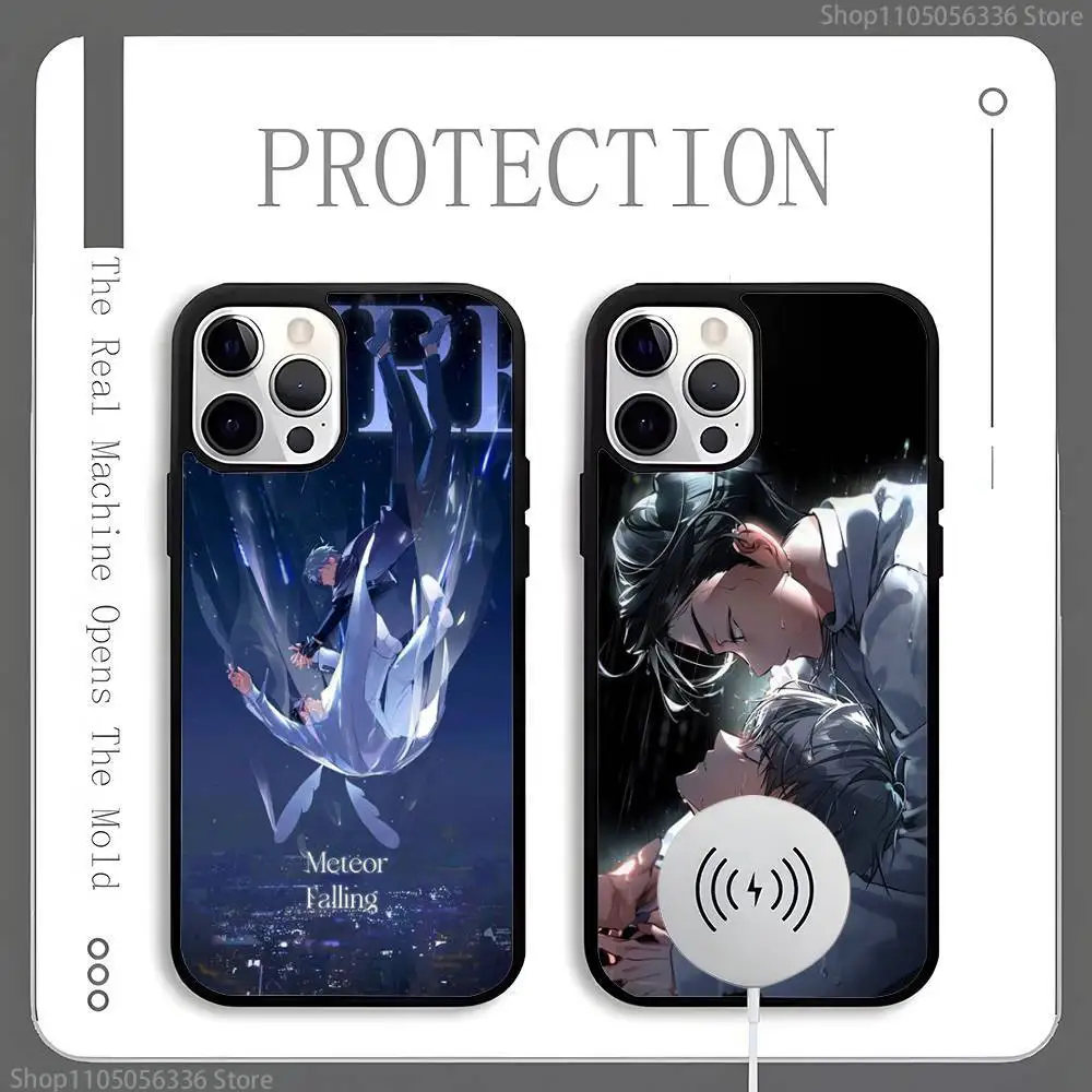

A-Alien S-Stage Ivan Til Phone Case For Magnetic Wireless Charge Cover For iphone 16 15 14 13 12 11 Pro Max Plus Coque