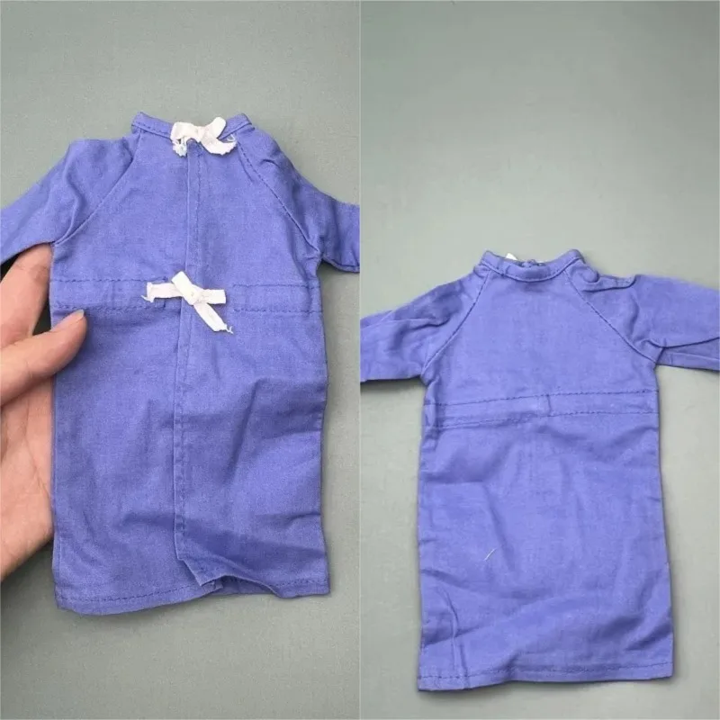 Männliche/weibliche Puppenkleidung im Maßstab 1:6, Modell Blauer Arztmantel, Militärmantel für 12-Zoll-Actionfiguren, Körperzubehör