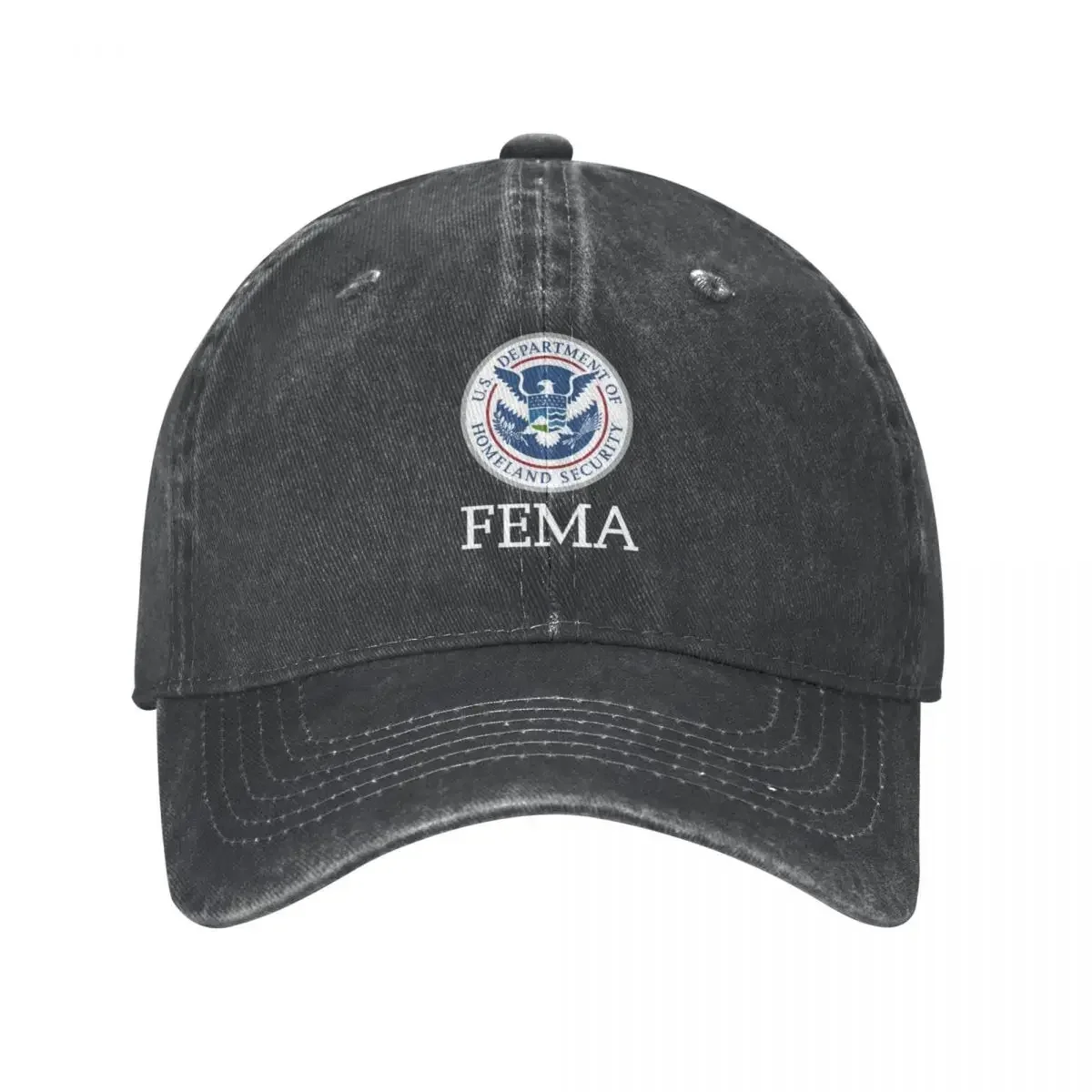 FEMA FEDERAL EMERGENCY MANAGEMENT AGENCY LOGO Cowboy Hat tea Hat Golf Hat Men Hats Women's