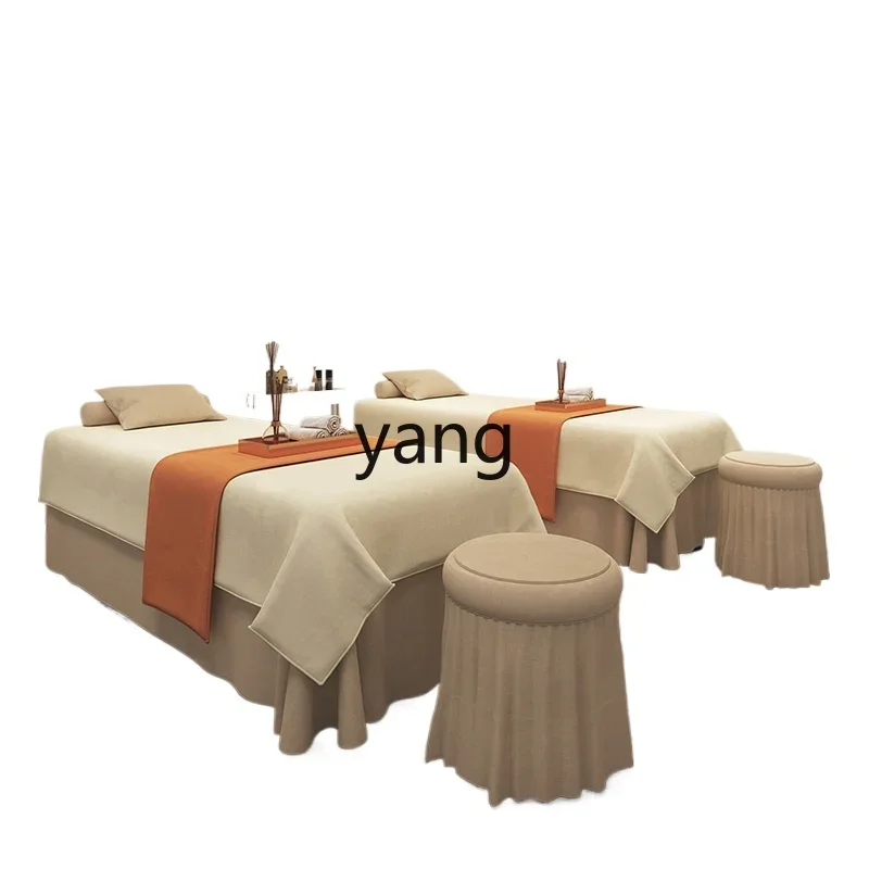 XYY high-end beauty bedspread four-piece custom massage physiotherapy beauty salon simple bed cover