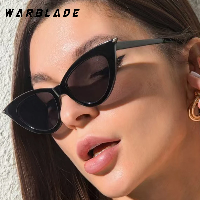 

Retro Sexy Cat Eye Trendy Women's Sunglasses Luxury Designer Brand Men Sunglass Summer Travel Drive Shade Eyewear Female UV400