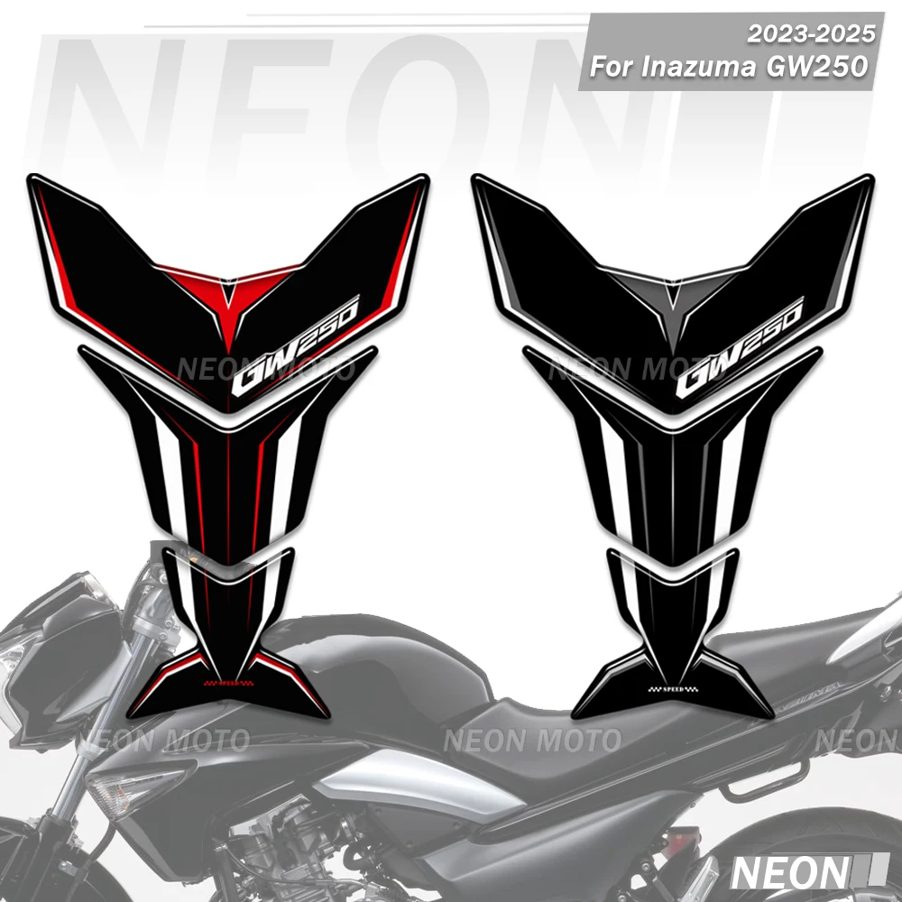 

Motorcycle Tank Pad Protector Sticker Fish Bone Sticker Tank Pad Protection For Suzuki Inazuma GW250 GW 250