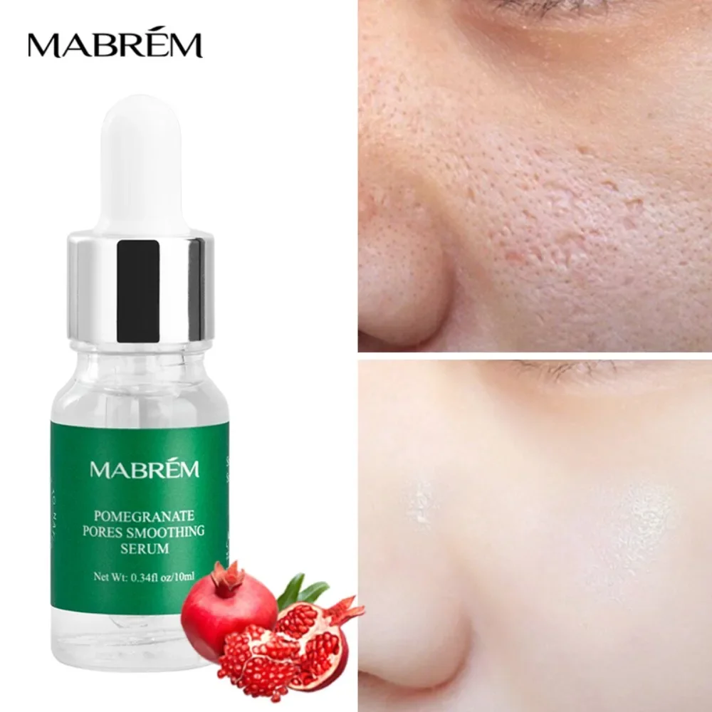 10ml Moisturizing Serum Pore Shrinking Essence Repairing Smooth Face Skin Firming Pores Treatment Relieve Dryness Oil-Control