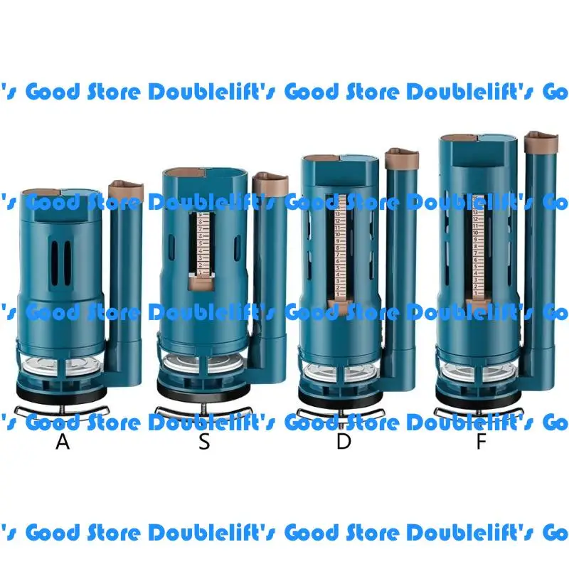 

652F Toilet Flush Valves Split Push Button Toilet Water Outlet Valves Drain Flush Cistern Valves Toilet Replacement Parts