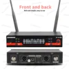 SENNESAI Ew100G3 プロフェッショナルデュアルワイヤレスマイクステージパフォーマンス 2 チャンネル 600-699MHz UHF カラオケメタルハンドヘルド e835 4