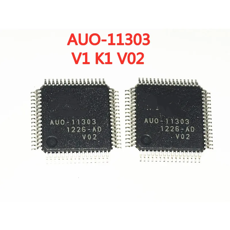 1PCS/LOT AUO-11303 version V1 K1 V02 QPF-64 SMD LCD screen chip. New In Stock