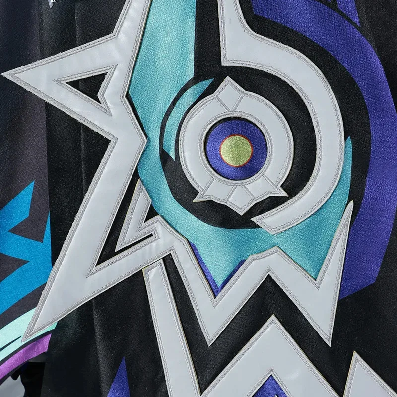 【Wetrose】Em estoque Ororon Cosplay Genshin Impact Conjunto completo de peruca Halloween Natal