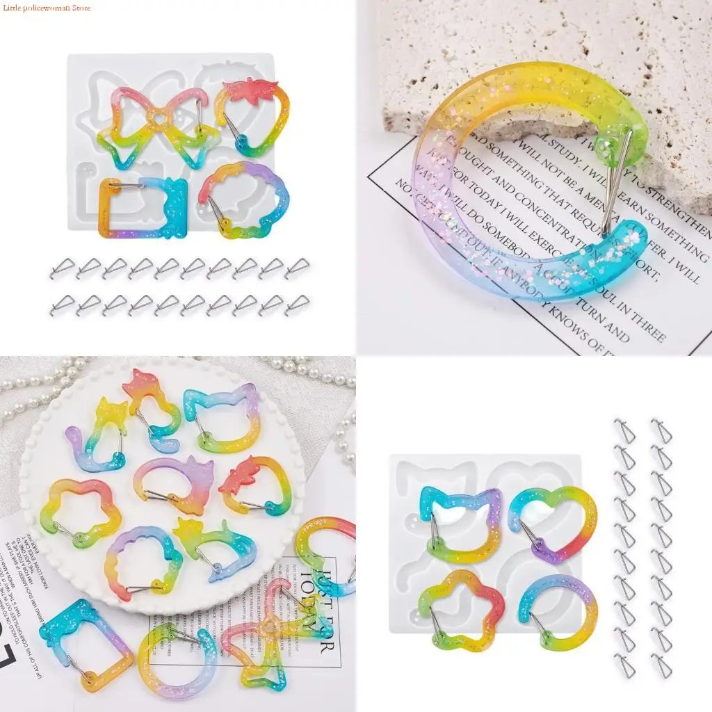 

F92D Cats формируют подвесные формы силиконовые формы для брелок для серьс и кулон