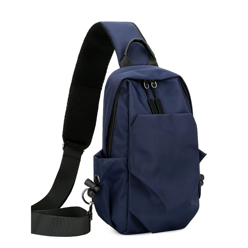 

Мужская большая сумка через плечо из бычьей ткани Capaci, повседневная уличная сумка через плечо, водонепроницаемая передняя нагрудная сумка, походная дорожная сумка