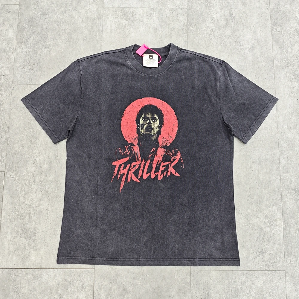 Yao Fashion Luxury Vintage Graphics Print Casual Oversize Streetwear Tee Band Rock Punk Tops Cotton Unisex Loose T Shirt For Men