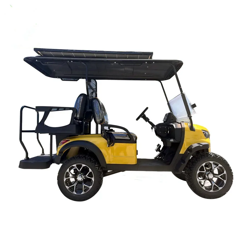 China Factory Customized new Mold Electric Golf Cart 60V 4000W 4 Wheel Disc Brake 4 Seater Golf Cart Off-Road Club Car