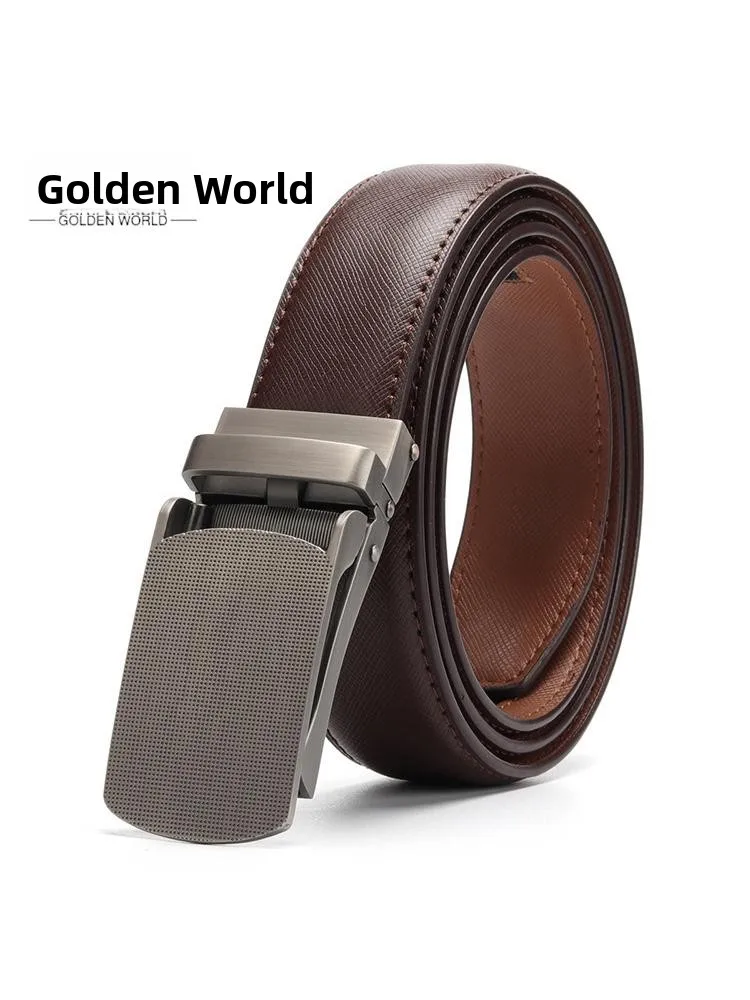 paul-wolverine-busin-men's-auatic-bule-genuine-leather-belt-sli-autumn-collection-ma-920804