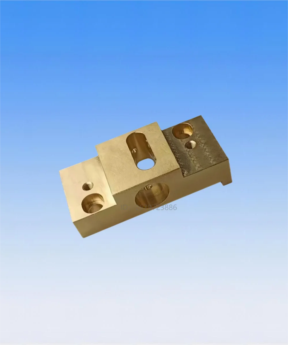 Lower Power Feed Contact Holder (Brass) 66*21*30mm For SEIBU Wire Cut EDM