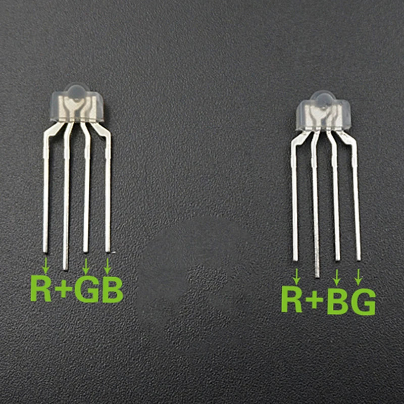 10Pcs Mechanical Keyboard Light RGB LED 4pin RBG Lamp Full-color For Kailh OTM Gateron Greetech Switch Keycool Razer Keyboard
