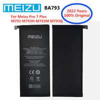 2022 100% Original 3510mAh BA793 Replacement Battery For Meizu Pro 7 Plus M793 M793H M793M M793Q Mobile Phone Batteries Bateria