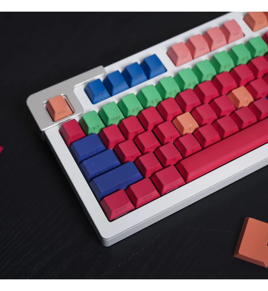 Keycap Trend Side Transparent Keycap PBT Hot Sublimation Original Factory Suitable for Wooting and other wireless mechanical