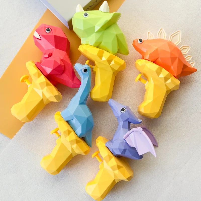 2Pcs Summer Beach Dinosaur Water Guns Toys for Kids Birthday Party Favors Baby Shower Guest Gift Pinata Fillers Goodie Bag