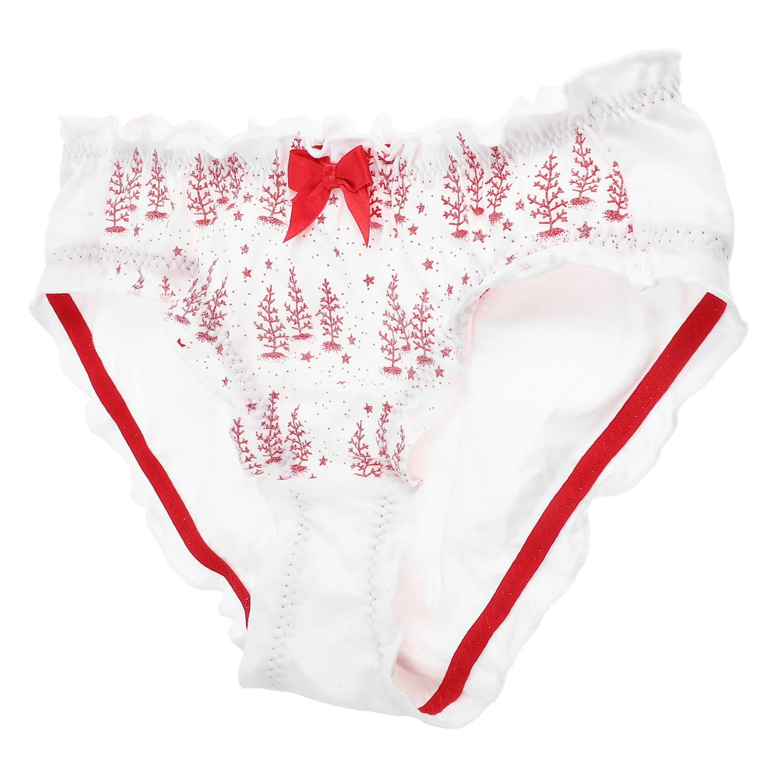 

Women's Comfortable Underpants Bikini Cotton Briefs Creative Christmas