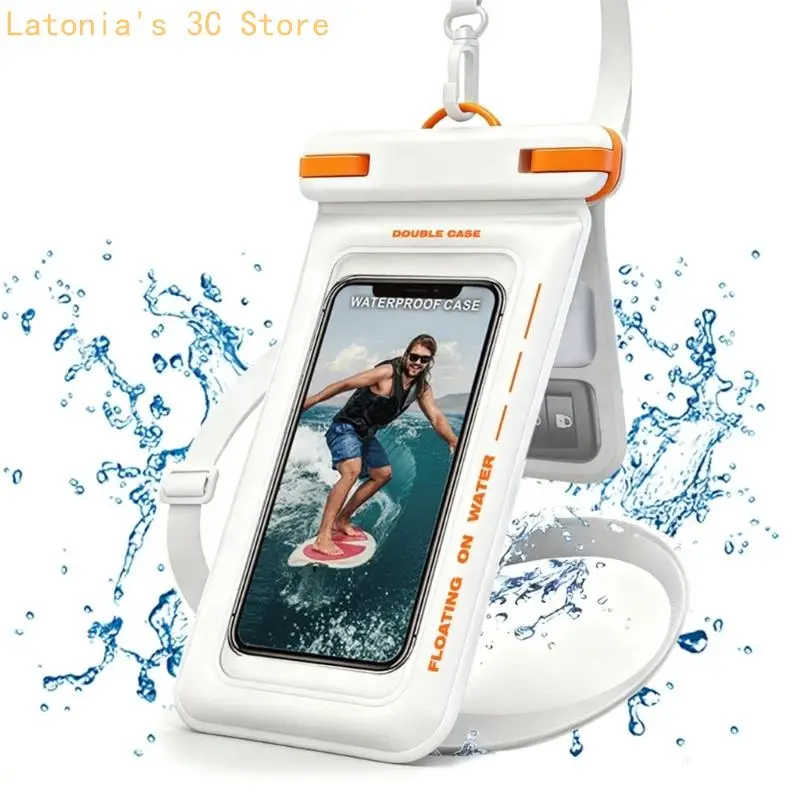 Leichter schwimmender Handy-Trockenbeutel, für Whirlpools und Saunen – Detail 3