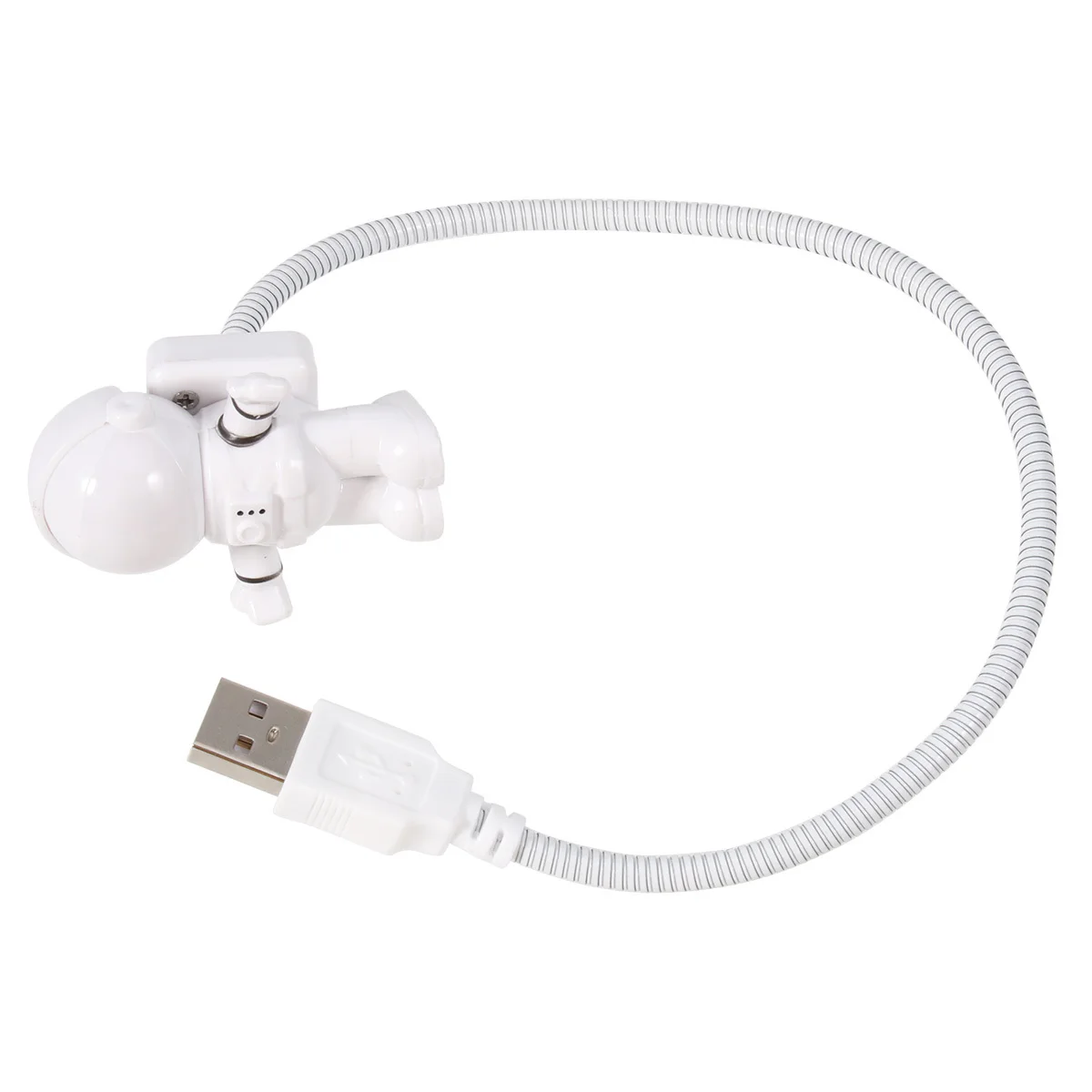 

1Pcs LED Desk Lamp Spaceman Style Cool Mini Table Light with Adjustable Arm for Computer Work Study Bedroom Dorm Use
