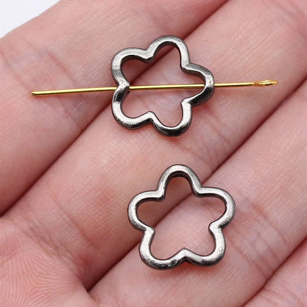 Flower Small Hole Beads Spacer Beads Diy Accessories Gift Accessories For Jewelry