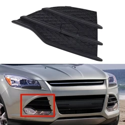 Left/Right Side Car Front Bumper Fog Lamp Grille Insert Black for Ford Escape 2013 2014 2015 2016 US Version
