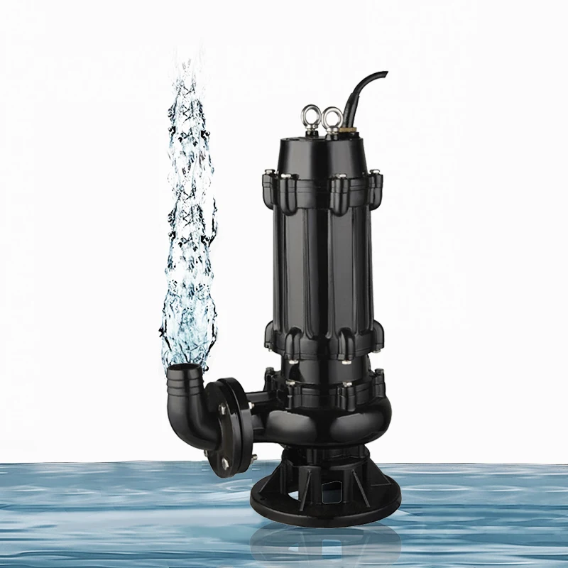 2.2kw Self Priming Sewage Submersible Pump Macerator Pump Grinder Sewage Cutter Pump