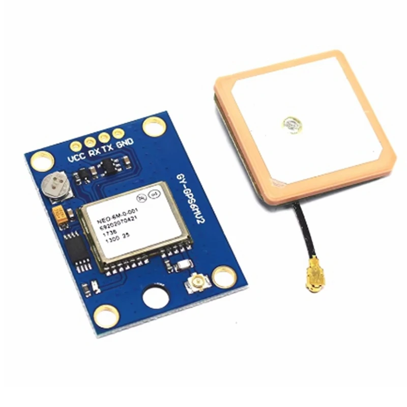 GY-NEO6MV2 New NEO-6M/ NEO-7M/NEO-8M GPS Module  with Flight Control EEPROM MWC APM2.5 Large Antenna for Arduino