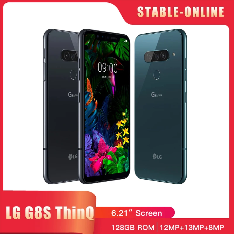 LG G8S ThinQ Dual SIM G810EAW Разблокированный смартфон 6,21-дюймовый OLED-дисплей 6 ГБ ОЗУ 128 ГБ ПЗУ Snapdragon 855 Тройная задняя камера Android LG G8S ThinQ Dual SIM G810EAW Разблокированный смартфон 6,21-дюймовый OLED-дисплей 6 ГБ ОЗУ 128 ГБ ПЗУ Snapdragon 855 Тройная задняя камера Android