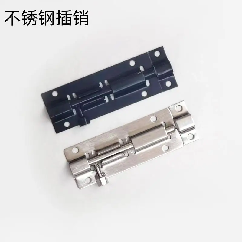 1Pcs Stainless Steel Hardware Bright Pin Door and Window Lock Buckle Wooden Door Vintage Door Pin