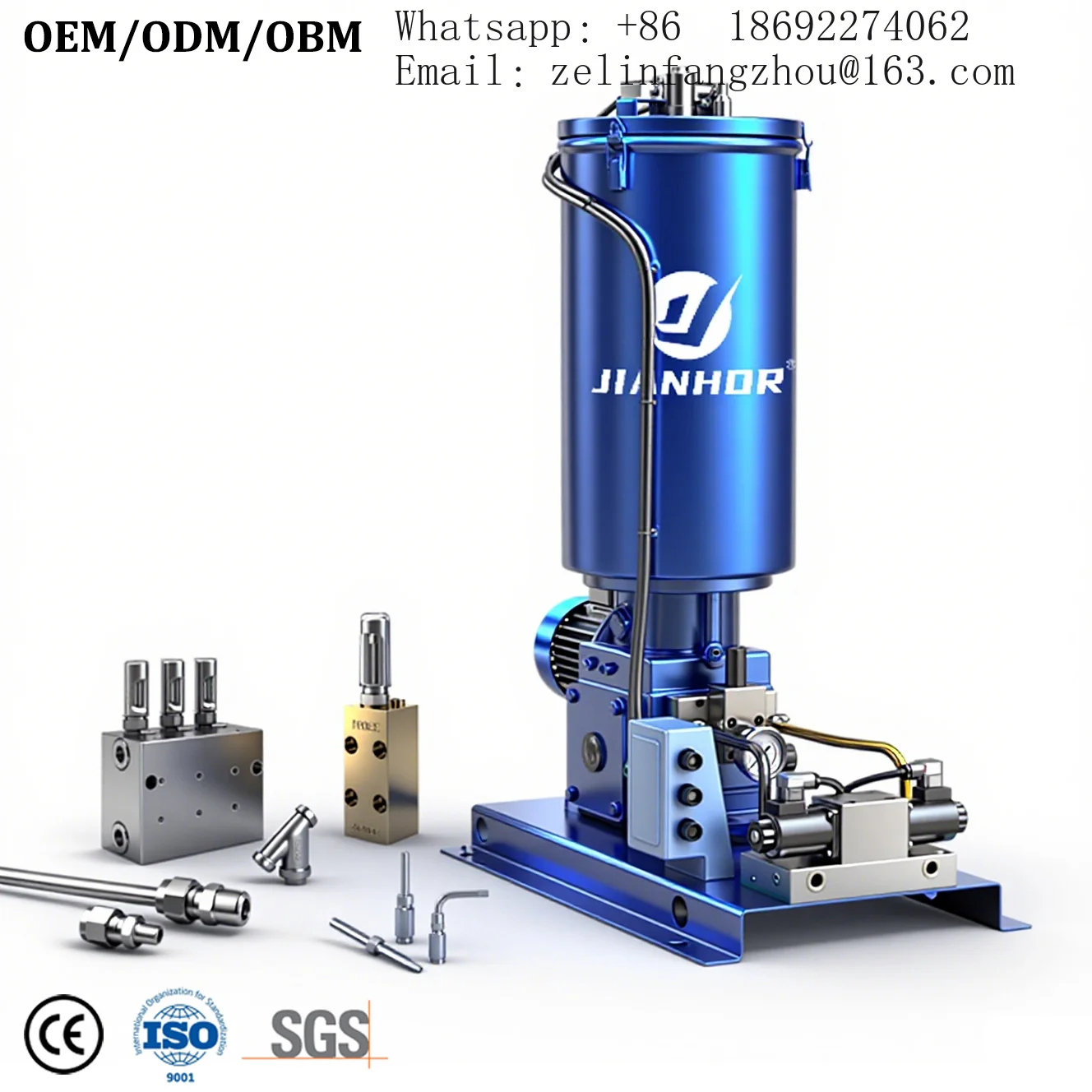 Industrial Auto Two Line Electric Grease Lubricating Pump Centralized Lubrication System Heavy Duty CNC Machine OEM Pro
