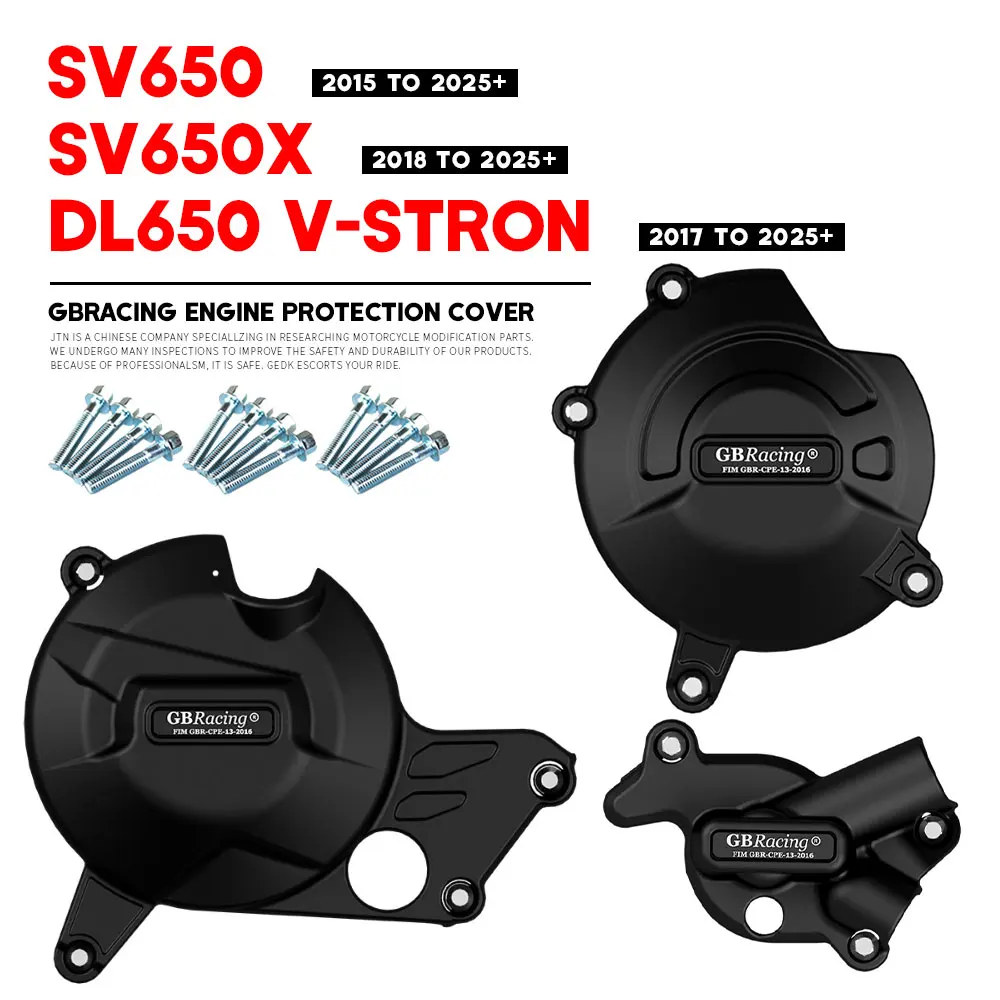 

GB Racing Engine Protect Cover SV650 SV650X DL650 V-STRON 2015-2023 For SUZUKI Motorcycle Alternator Clutch Protection Cover
