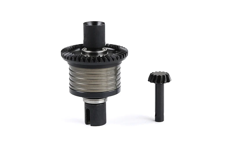 Aluminiowy zestaw tylnego mechanizmu różnicowego z przekładnią spiralną do 1/5 ROVAN ROFUN LT LOSI SIVE-T