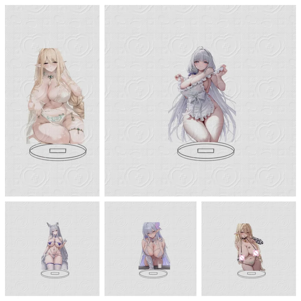 

15CM HOT Anime Azur Lane Acrylic Stand Model Cosplay Charm Characters Ornament Accessories Goods Christmas Gifts