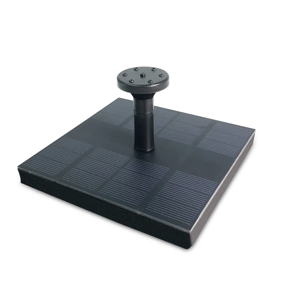 1.4W 7V Solar Fountain Pump Energy-saving Plants Watering Kit For Outdoor Garden Pond Bird Bath Solar Panel Powered Water Pump
