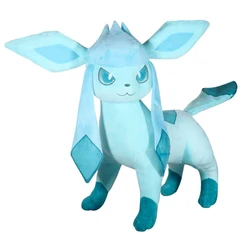 Japan Cartoon pokemon Characters Kawaii Large Glaceon 60cm Plush toy High Quality Stuffed Animals doll Children's Birthday Gifts