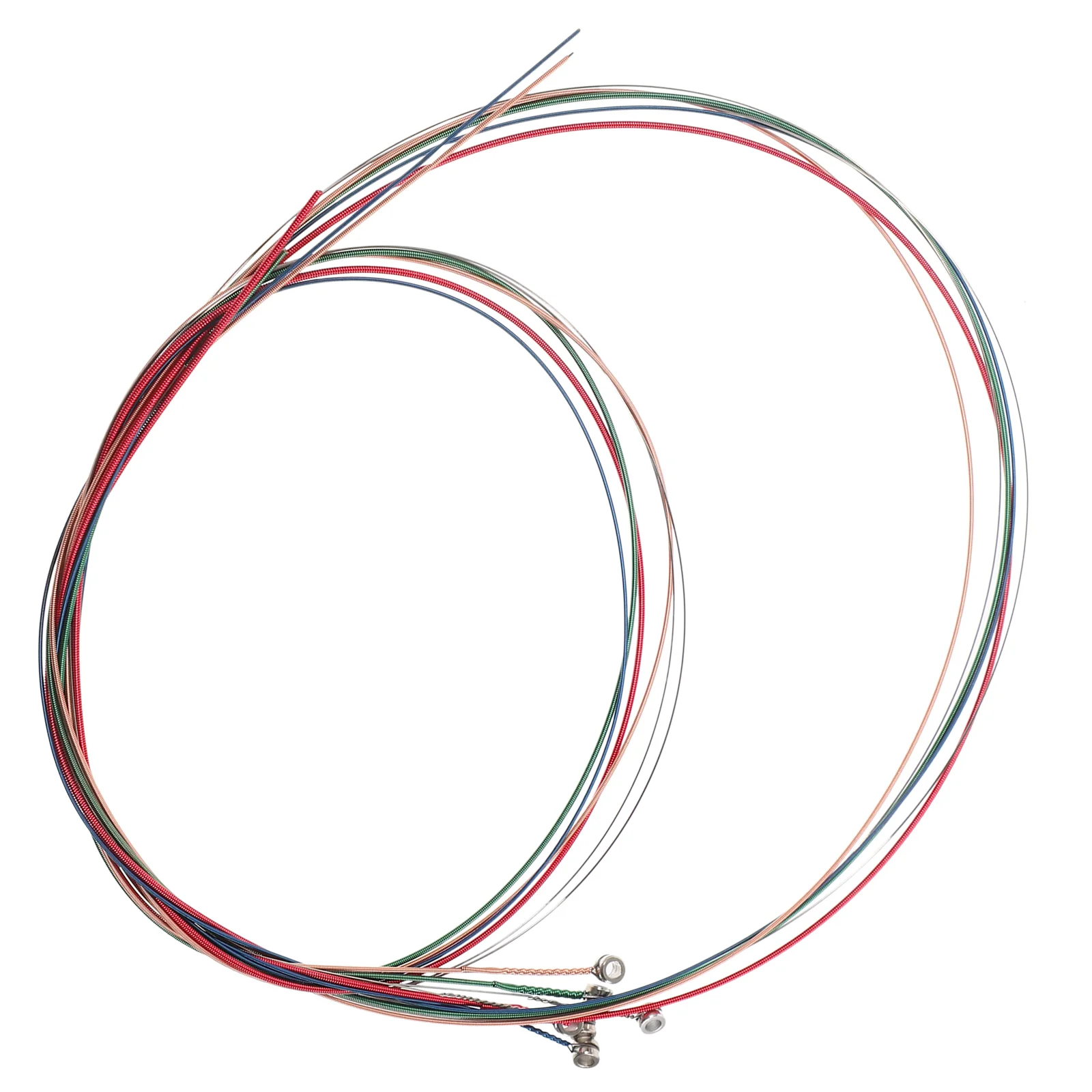 

6pcs Guitar Strings Replacement Folk Guitar Strings Acoustic Guitar Strings Metal Strings