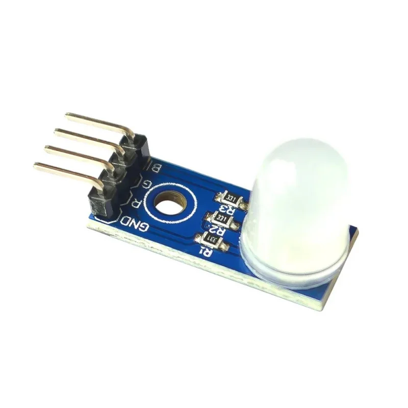 RGB LED-module Drie kleuren LED-module 10 mm Co-Yin-mist
