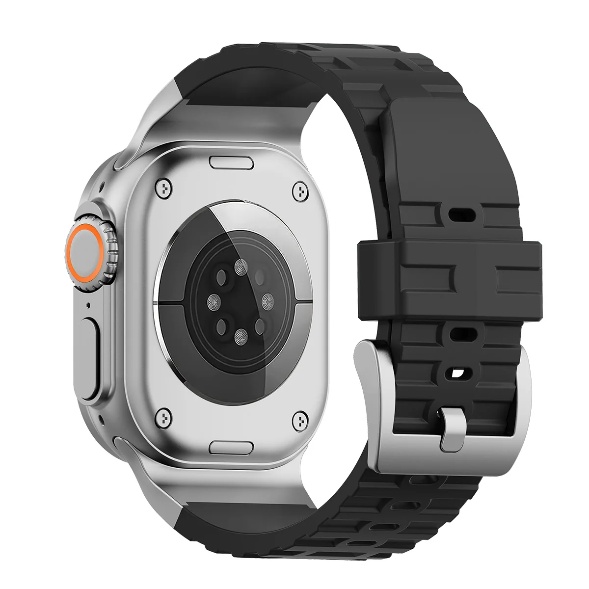 Sports Band for Apple Watch Ultra 3/2/1 49mm Series 11 10 9 8 7 46mm 45mm Silicone Bracelet for iWatch6 5 4 se 44mm Correa Strap