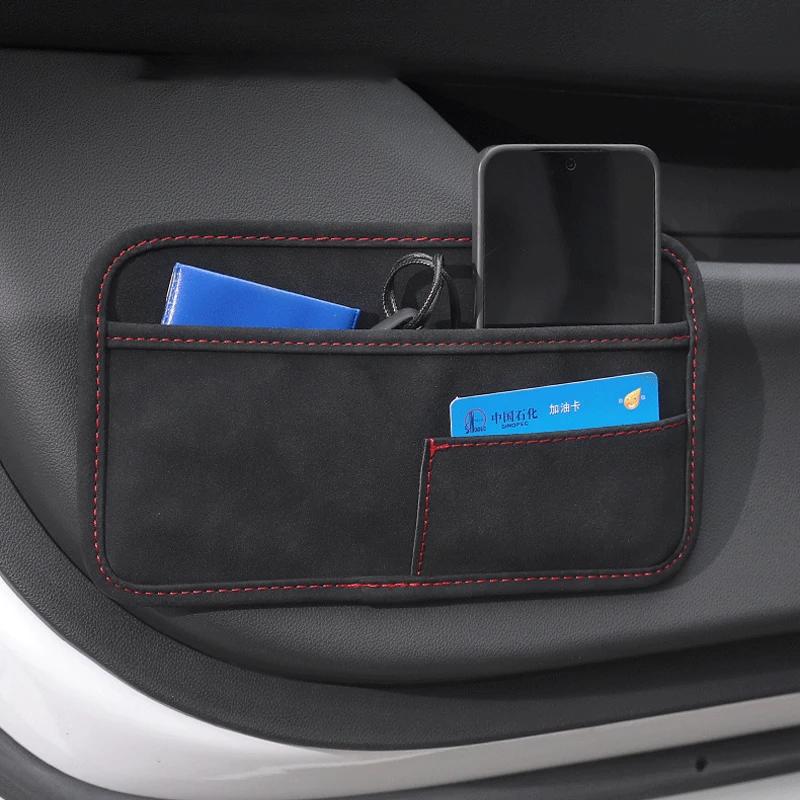 

Car Storage Bag Car General Storage Box Multi-Functional Storage Bag Mobile Phone Bag Hanging Bag Paste Type