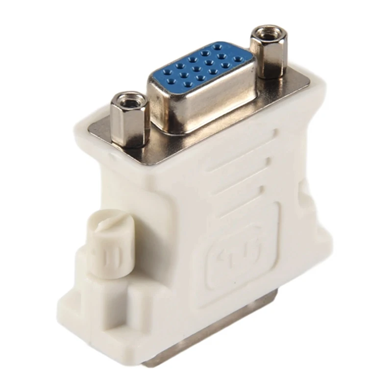 adaptador semoic DVI macho (DVI - D 24 1) para VGA fêmea (15 pinos)