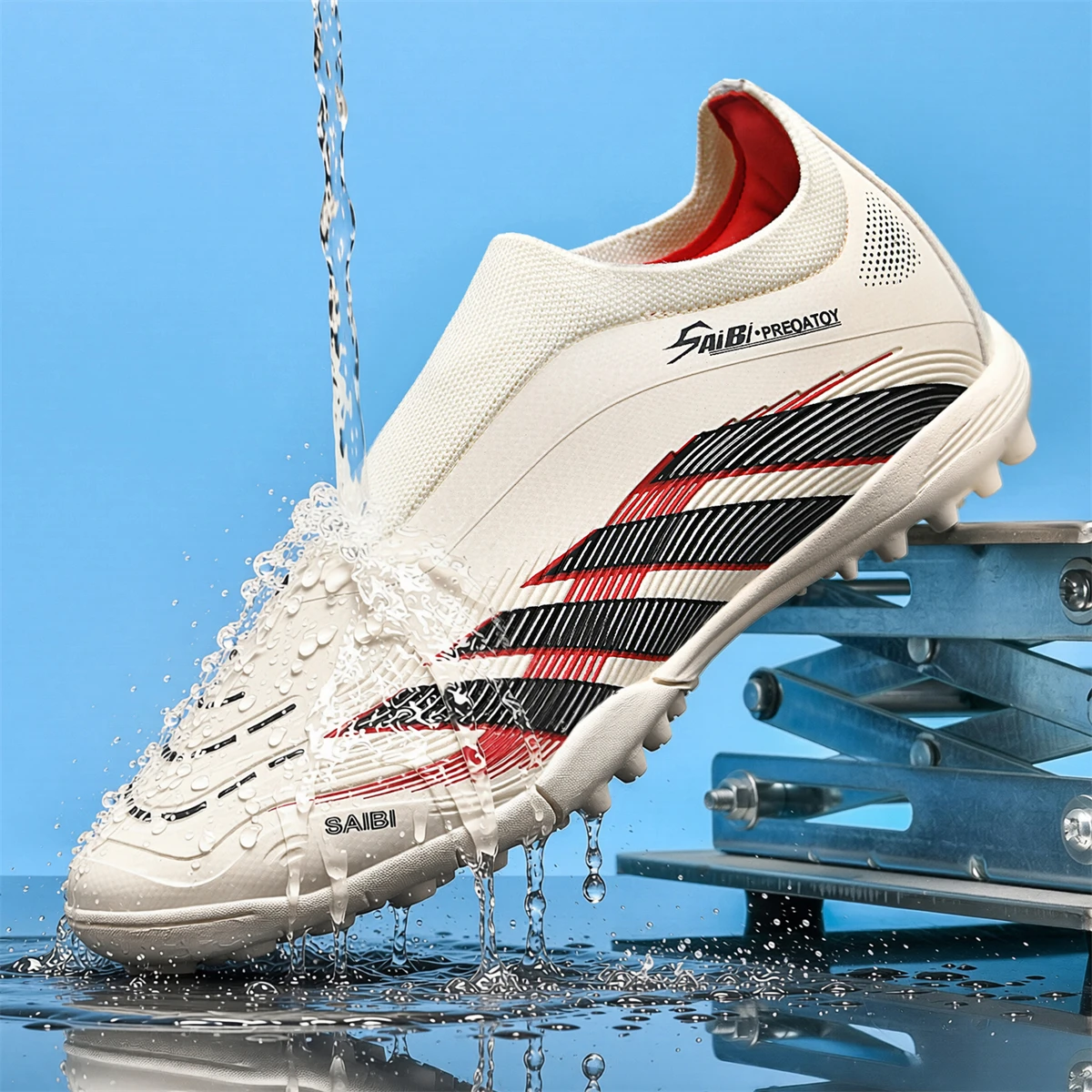 高品質のTFスポーツフットボールシューズ、快適、通気性、滑り止め、個性的でファッショナブル