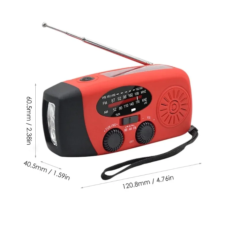 Multifunctional Hand Crank Radio 6